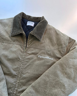 Workwear cropped corduroy padded lining 