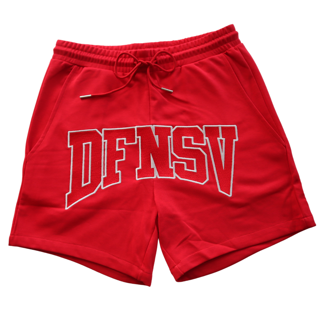 Red Logo Variation Shorts